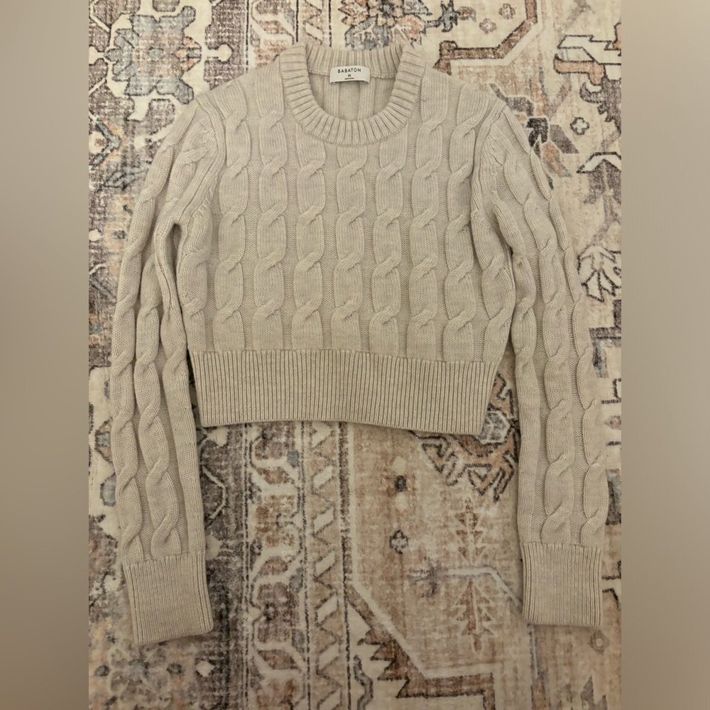 Aritzia Babaton Cropped Sweater